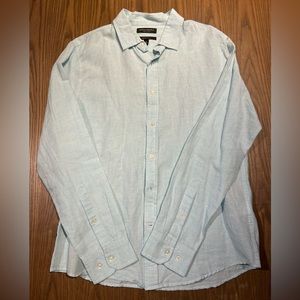Banana Republic Linen Long Sleeve Button Up
